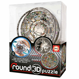 [19707] Puzzle 3D Round -Charles Fazzino- Educa