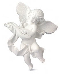 [ALA 3005 A] Angel Musical 24 cm. Escayola