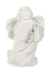 [ALA 1309 C] Angel Lana Rezando 24 cm. Escayola