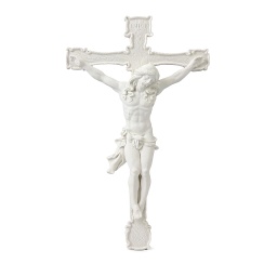 [ALA 9520] Crucifijo 21x14 cm. Escayola