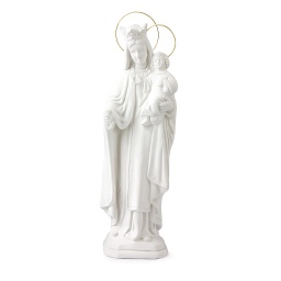 [ALA 3806] Virgen del Carmen 31 cm. Escayola