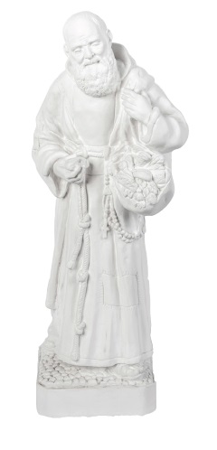 [ALA 3817] Fray Leopoldo 35 cm. Escayola