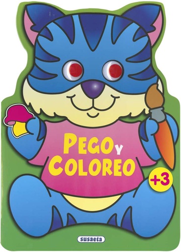 [S3417003] Pego y Coloreo Animales 3- Susaeta Ediciones