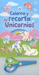 [S3430002] Colorea y Recorta -Unicornios- Susaeta Ediciones