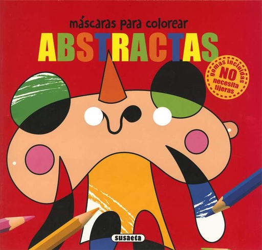 [S3453002] Máscaras para Colorear: Abstractas - Susaeta