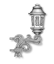 [4338/04] Farol Bronce 25 mm. Tipo &quot;N&quot; Amati