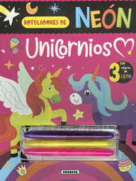 [S6089004] Rotuladores de Neón -Unicornios- Susaeta Ediciones
