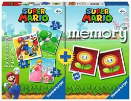 [20831 9] Multipack Memory + 3 Puzzles -Super Mario- Ravensburger
