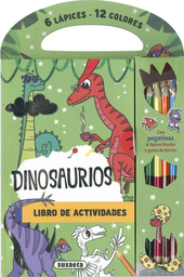 [S3619002] 6 Lápices, 12 Colores -Dinosaurios- Susaeta Ediciones