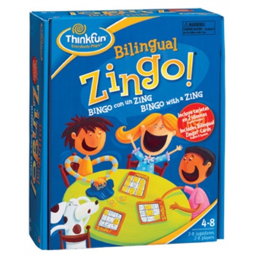 [76321 4] Bilingual Zingo Thinkfun