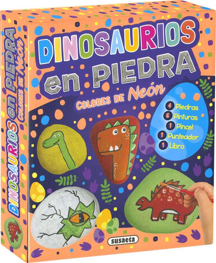 [S3659001] Piedras de Neón -Dinosaurios en Piedras- Susaeta Ediciones