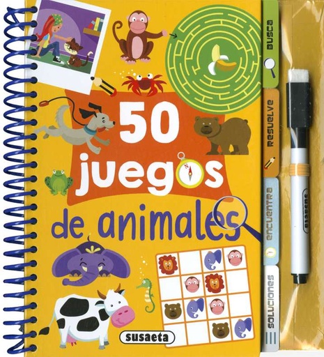 [S3630003] 50 Juegos de Animales - Susaeta Ediciones