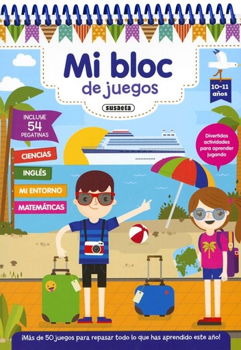 [S3352006] Mi Bloc de Juegos (10-11 años)- Susaeta Ediciones