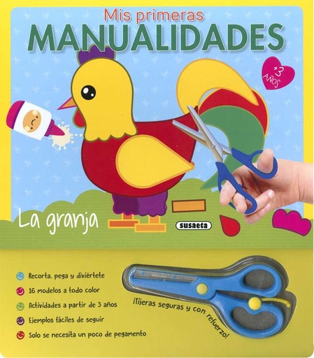 [S3652001] Mis Primeras Manualidades: La Granja - Susaeta Ediciones