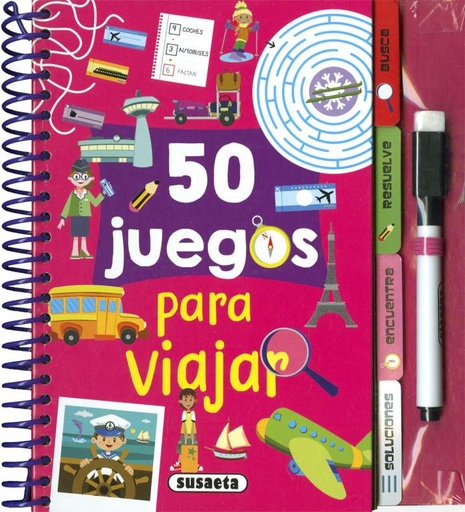 [S3630005] 50 Juegos para Viajar - Susaeta Ediciones