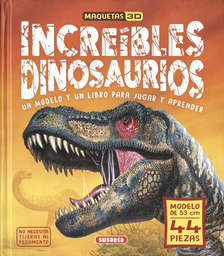 [S3583001] Maquetas 3D -Increibles Dinoaurios- Susaeta Ediciones