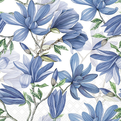 Servilleta 33 x 33 cm. -Magnolia Acuminata White-