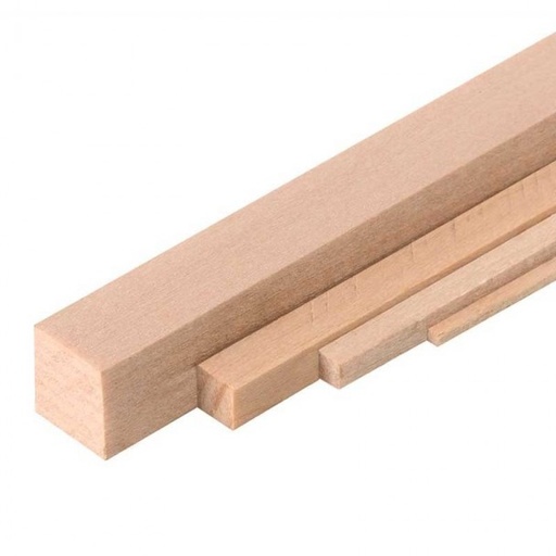 Listón Tilo 1,0 x 5,0 x 1000 mm. Amati