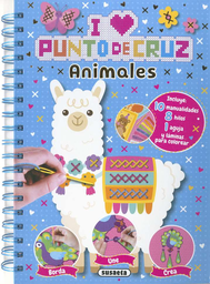 [S3568003] Crea y Colorea -Punto de Cruz: Animales- Susaeta Ediciones