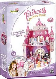 [E1622H] Set Construcción -Princess Birthday Party- Cubic Fun 3D
