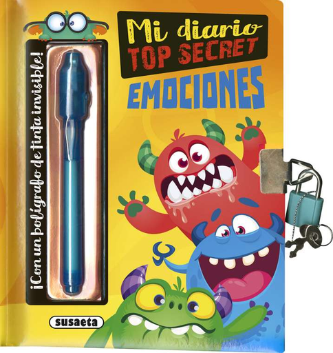 [S3295007] Mi Diario Top Secret: Emociones- Editorial Susaeta