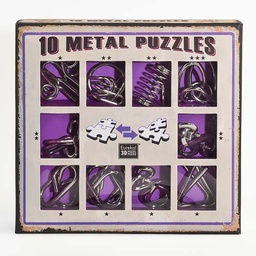 [473359] Set 10 Puzzles Metal -Violeta- Eureka