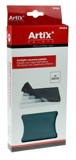 [PP405] Paleta Plástico Hermética 24 Huecos Artix