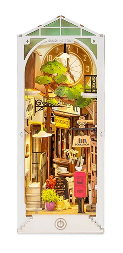 [TGB02] Kit Diorama Book Nook Librería -Sunshine Town- Rolife Robotime