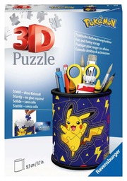 [11257 9] Puzzle 3D -54 piezas- Portalápices -Pokemon- Ravensburger