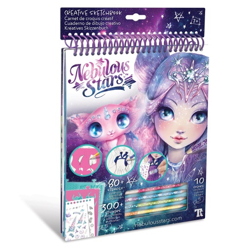 [11101] Cuaderno Bocetos Creativos -Nebulia- Nebulous Stars