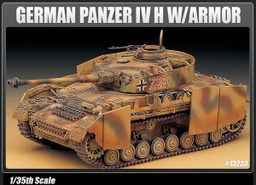 [13233] Carro 1/35 Tanque -German Panzer IV H w/Armor- Academy