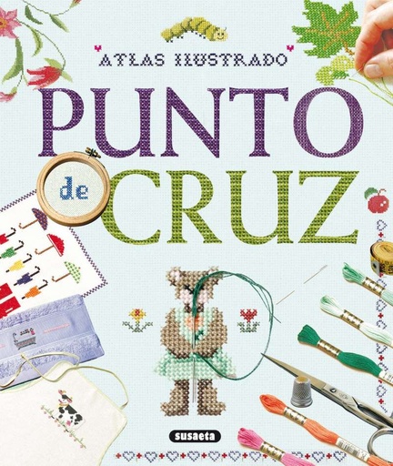 [S0851180] Atlas Ilustrado del Punto de Cruz- Susaeta