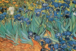 [2801N09589] Puzzle 1000 piezas -Irises, Van Gogh- Ricordi
