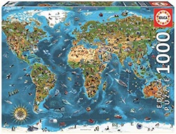 [19022] Puzzle 1000 piezas -Maravillas del Mundo- Educa