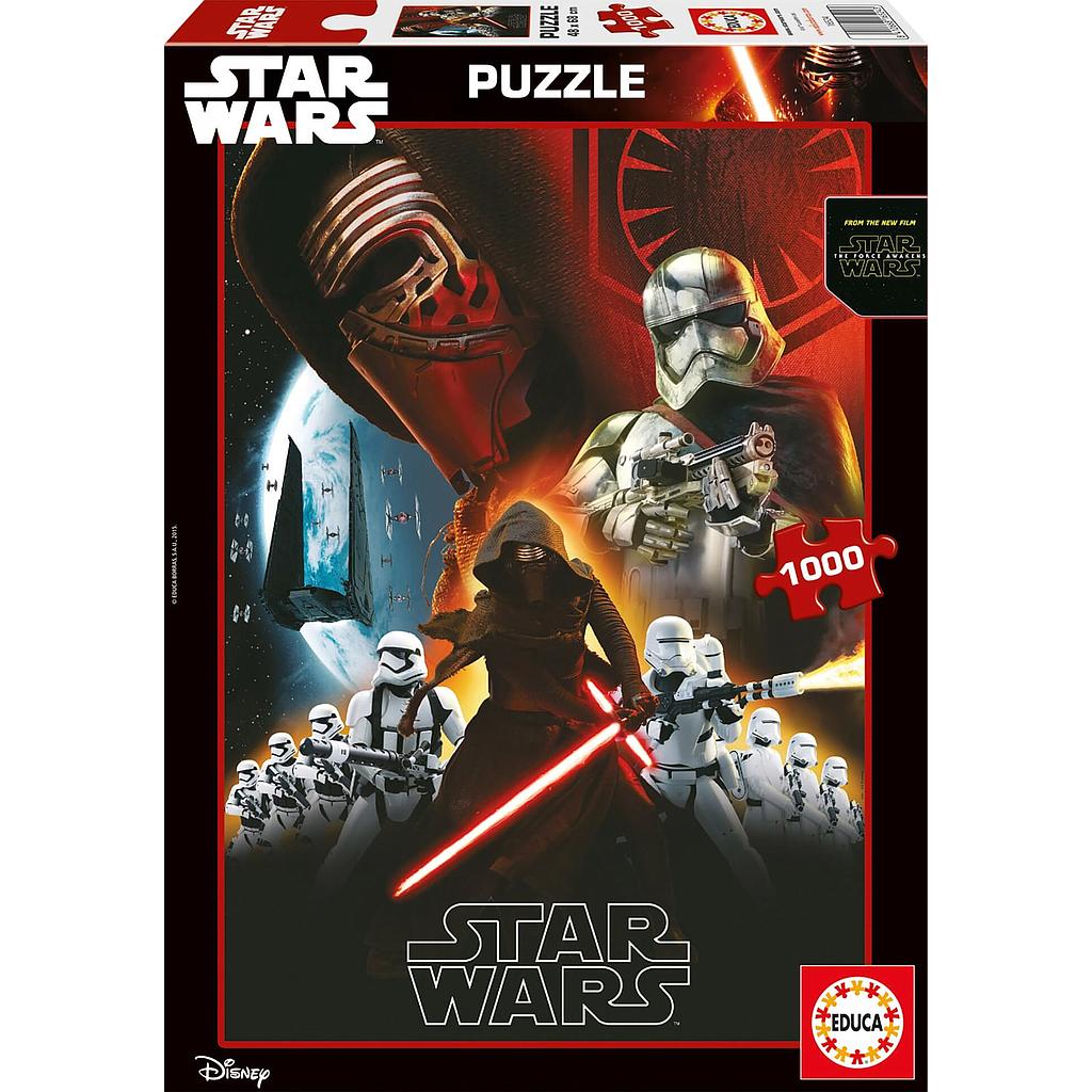 Puzzle 1000 piezas Star Wars Episodio VII Educa