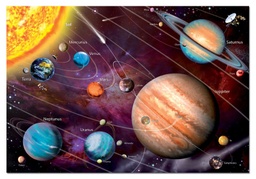 [14461] Puzzle 1000 piezas -Sistema Solar, Neón- Educa