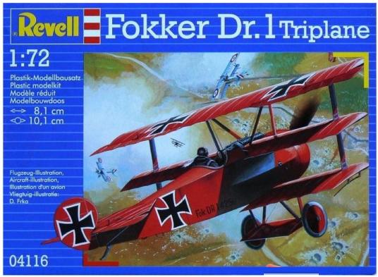 [04116] Avión 1/72 Fokker DR.1 -Barón Rojo- Revell