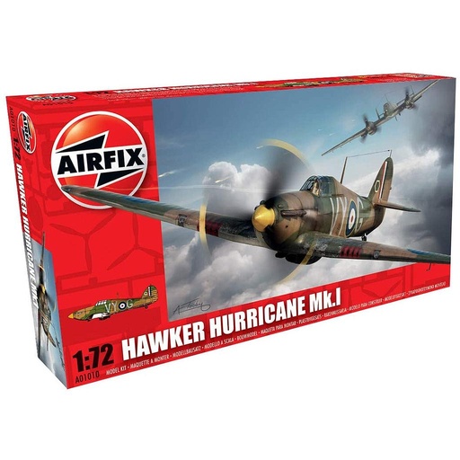 [A01010] Avión 1/72 -Hawker Hurricane Mk.I- Airfix