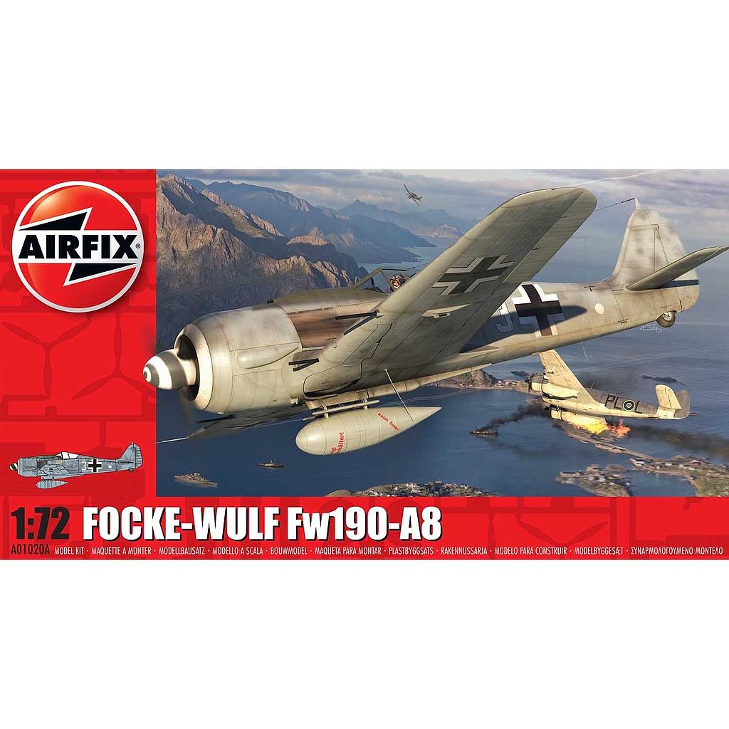 [A01020A] Avión 1/72 -Focke Wulf Fw 190A-8- Airfix