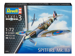 [03953] Avión 1/72 -Spitfire Mk.IIa- Revell
