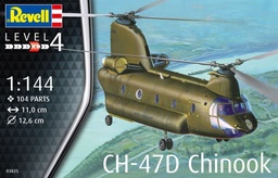 [03825] Helicóptero 1/144 -CH-47D Chinook- Revell