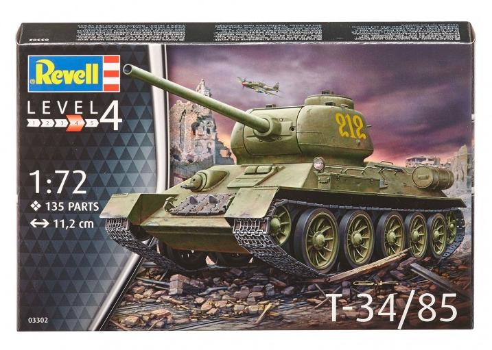 [03302] Carro 1/72 Tanque -T-34/85- Revell