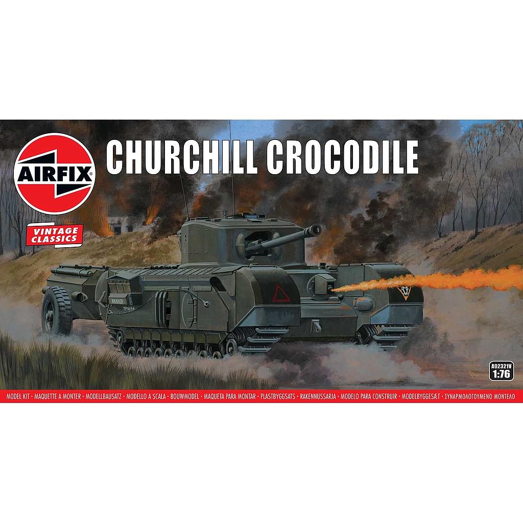[A02321V] Tanque 1/76 -Churchill Crocodrile Tank- Airfix