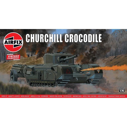 [A02321V] Tanque 1/76 -Churchill Crocodrile Tank- Airfix