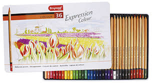 [60312036] Caja Metal 36 Lápiz Color Expression Bruynzeel