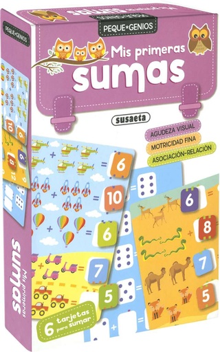 [S3597001] Peque-Genios: Mis Primeras Sumas - Susaeta Ediciones