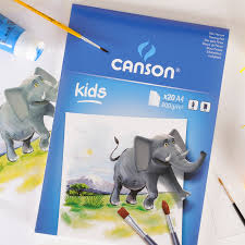 Bloc Pintura Kids 20 Hojas 200 gr. Encolado Canson