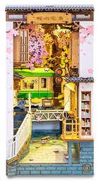 [TGB01] Kit Diorama Librería -Sakura Densya- Rolife Robotime