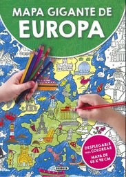 [S6055003] Mapa Gigante Colorear -Europa- Susaeta