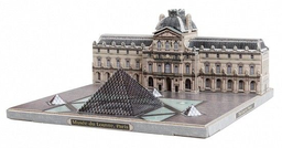 [582] Kit Construcción -Museo del Louvre, París- Clever Paper